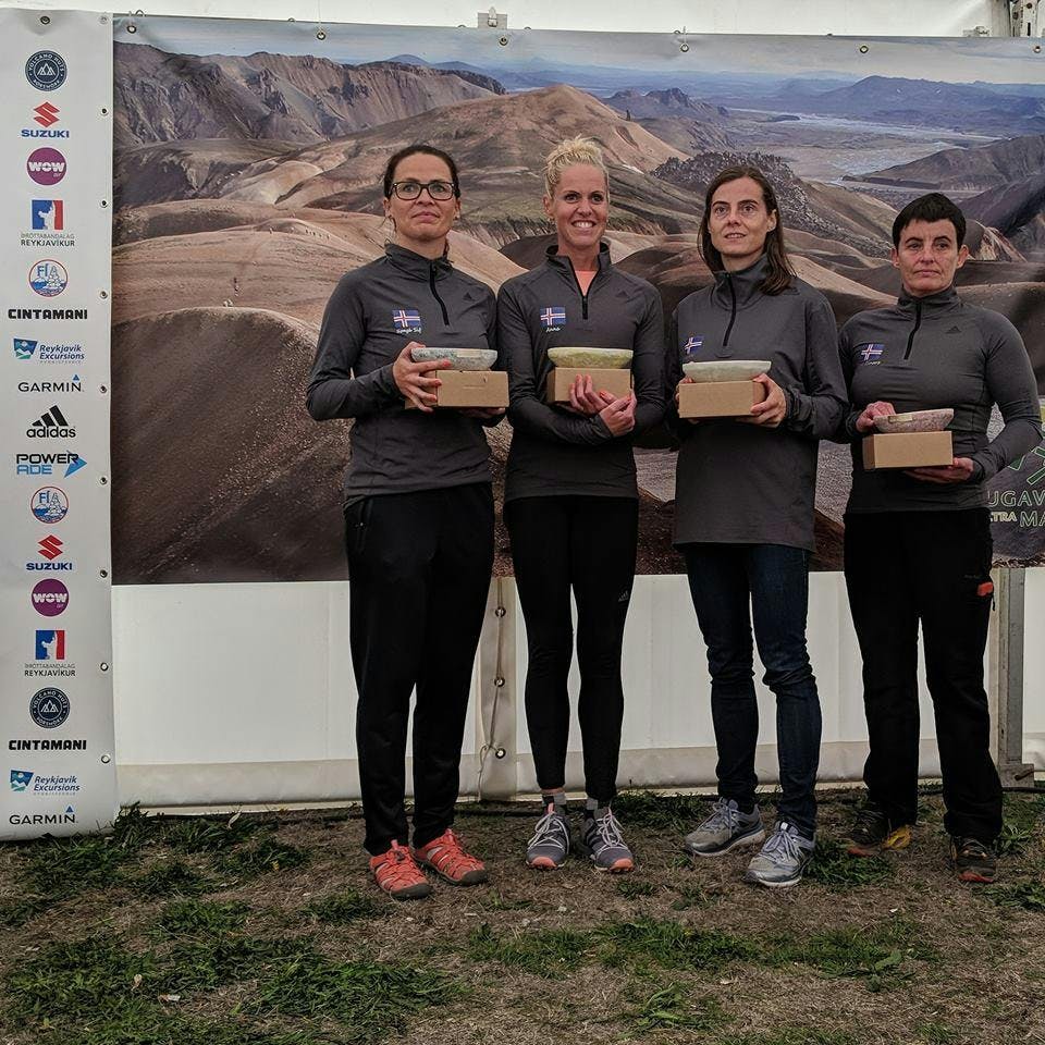 The female team competition winners 2018